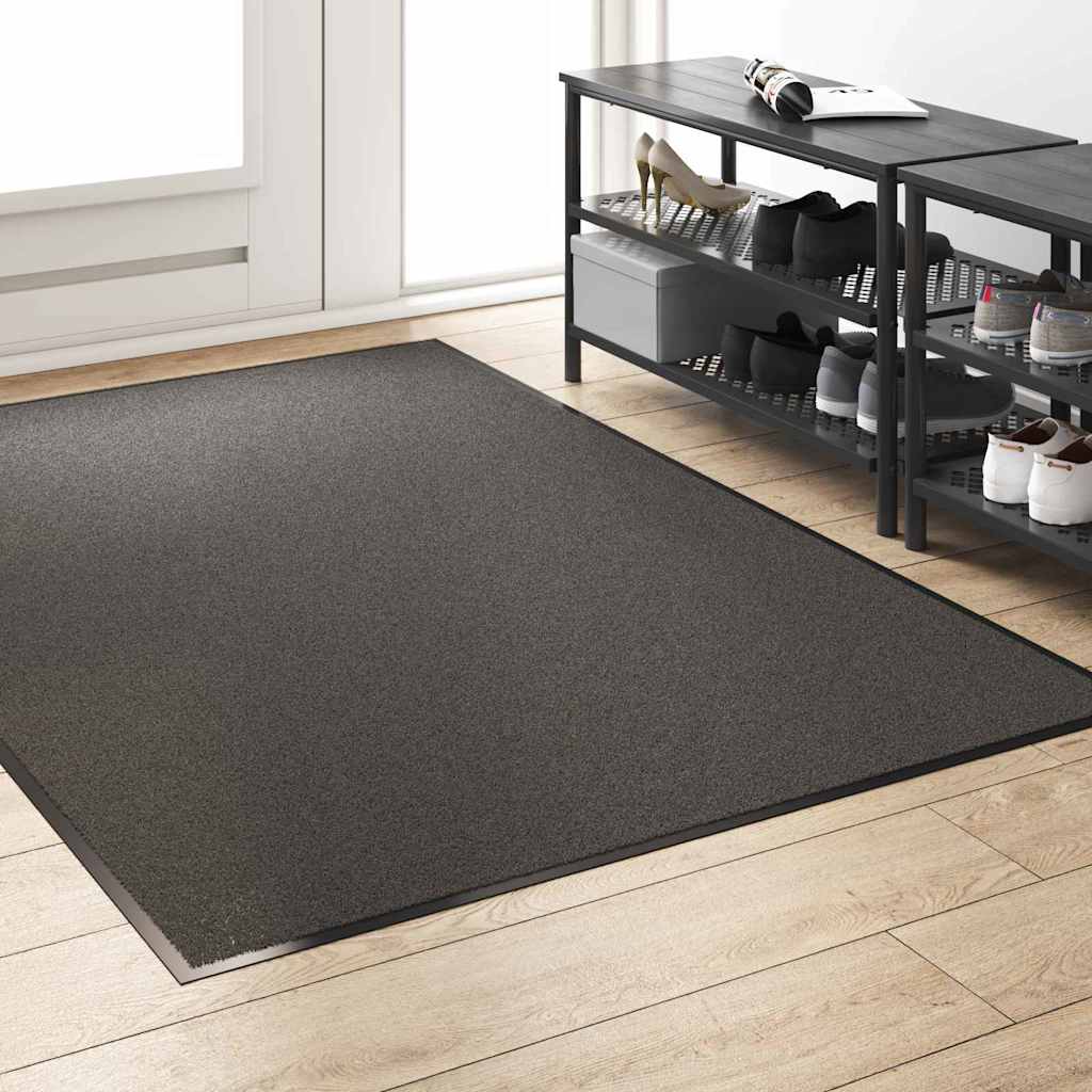 Doormat Anthracite and Black 120 x 180 cm 100% Polyamide