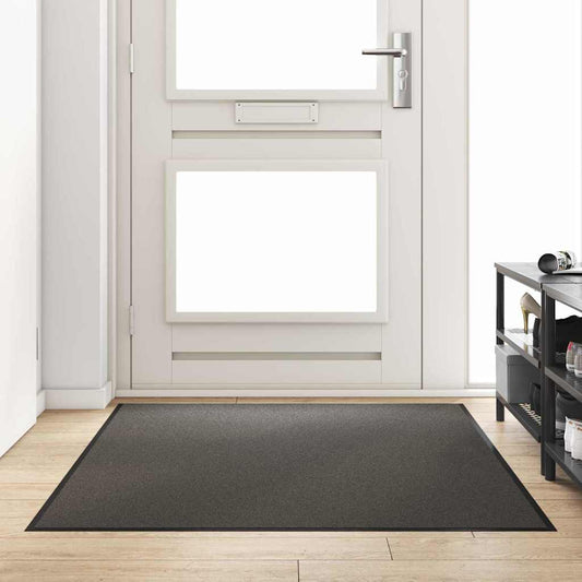 Doormat Anthracite and Black 120 x 180 cm 100% Polyamide