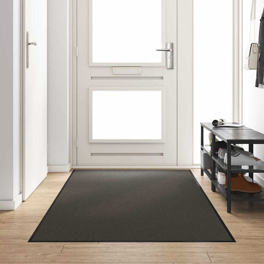 Doormat Anthracite and Black 120 x 300 cm 100% Polyamide