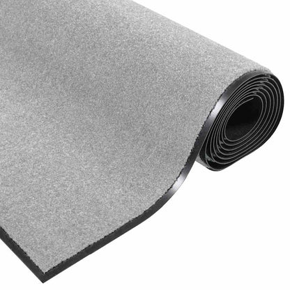 Doormat Grey and Black 60 x 180 cm 100% Polyamide