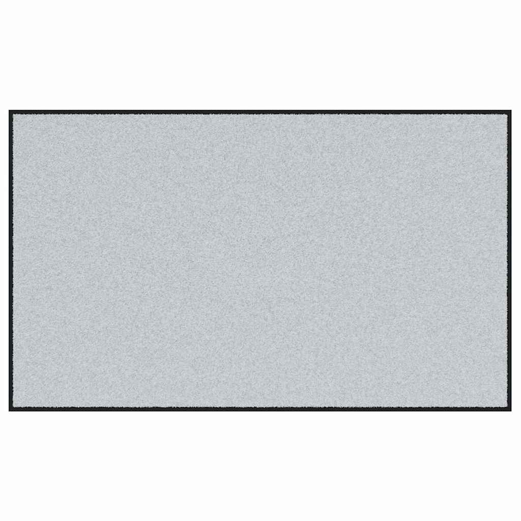 Doormat Grey and Black 90 x 150 cm 100% Polyamide