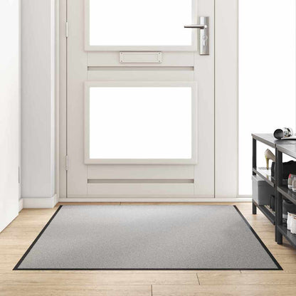 Doormat Grey and Black 120 x 180 cm 100% Polyamide