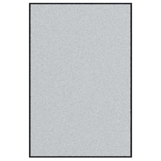 Doormat Grey and Black 120 x 180 cm 100% Polyamide