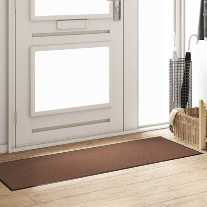 Doormat Brown and Black 60 x 180 cm 100% Polyamide