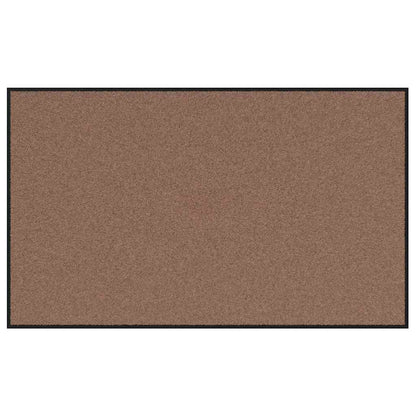 Doormat Brown and Black 90 x 150 cm 100% Polyamide