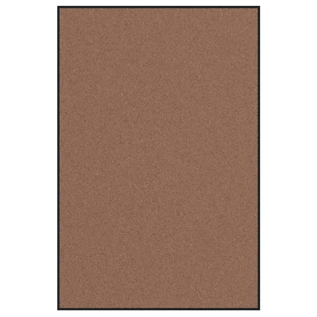 Doormat Brown and Black 120 x 180 cm 100% Polyamide