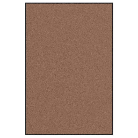 Doormat Brown and Black 120 x 180 cm 100% Polyamide