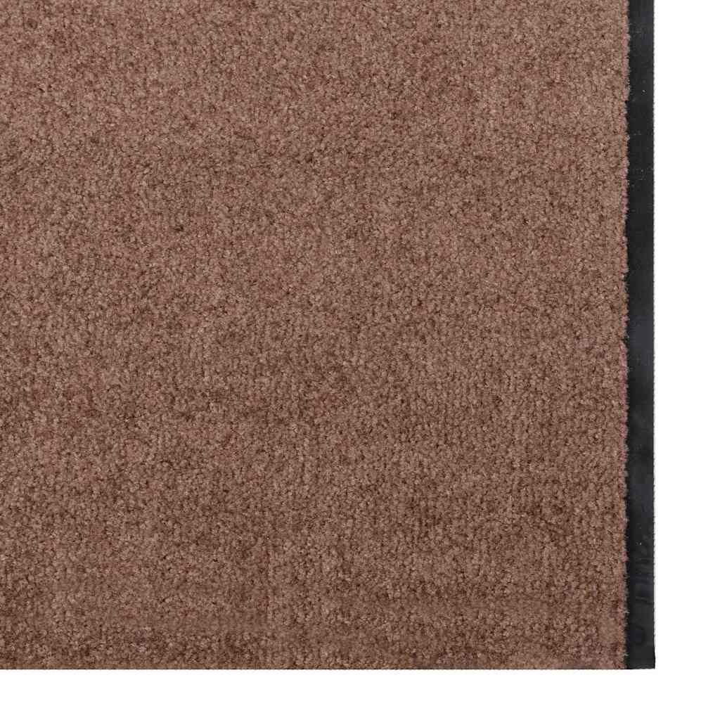 Doormat Brown and Black 120 x 350 cm 100% Polyamide