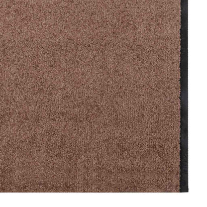 Doormat Brown and Black 120 x 350 cm 100% Polyamide
