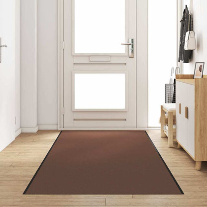 Doormat Brown and Black 120 x 400 cm 100% Polyamide