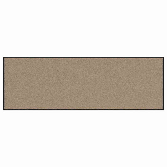 Doormat Beige and Black 60 x 180 cm 100% Polyamide
