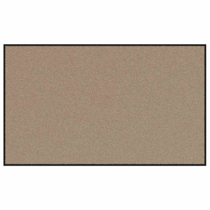 Doormat Beige and Black 90 x 150 cm 100% Polyamide