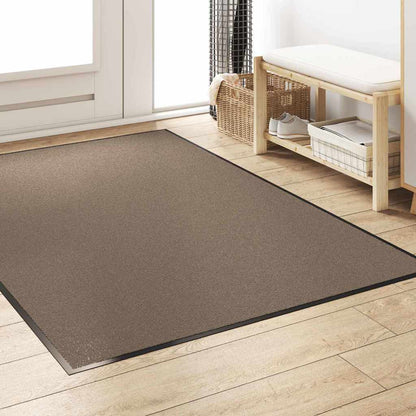 Doormat Beige and Black 120 x 180 cm 100% Polyamide