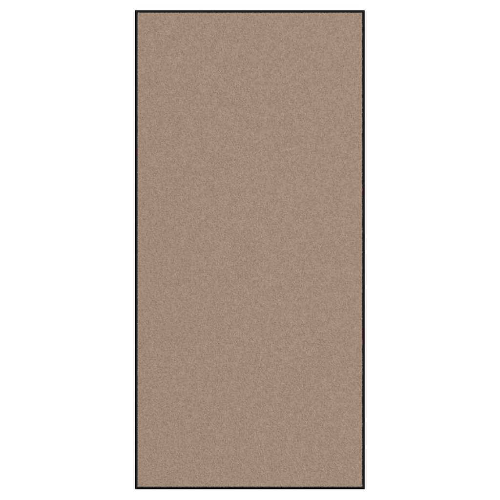 Doormat Beige and Black 120 x 250 cm 100% Polyamide