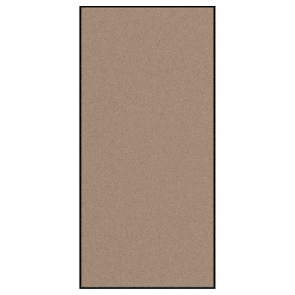 Doormat Beige and Black 120 x 250 cm 100% Polyamide