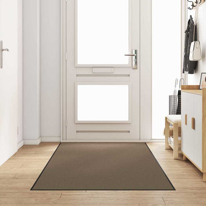 Doormat Beige and Black 120 x 300 cm 100% Polyamide