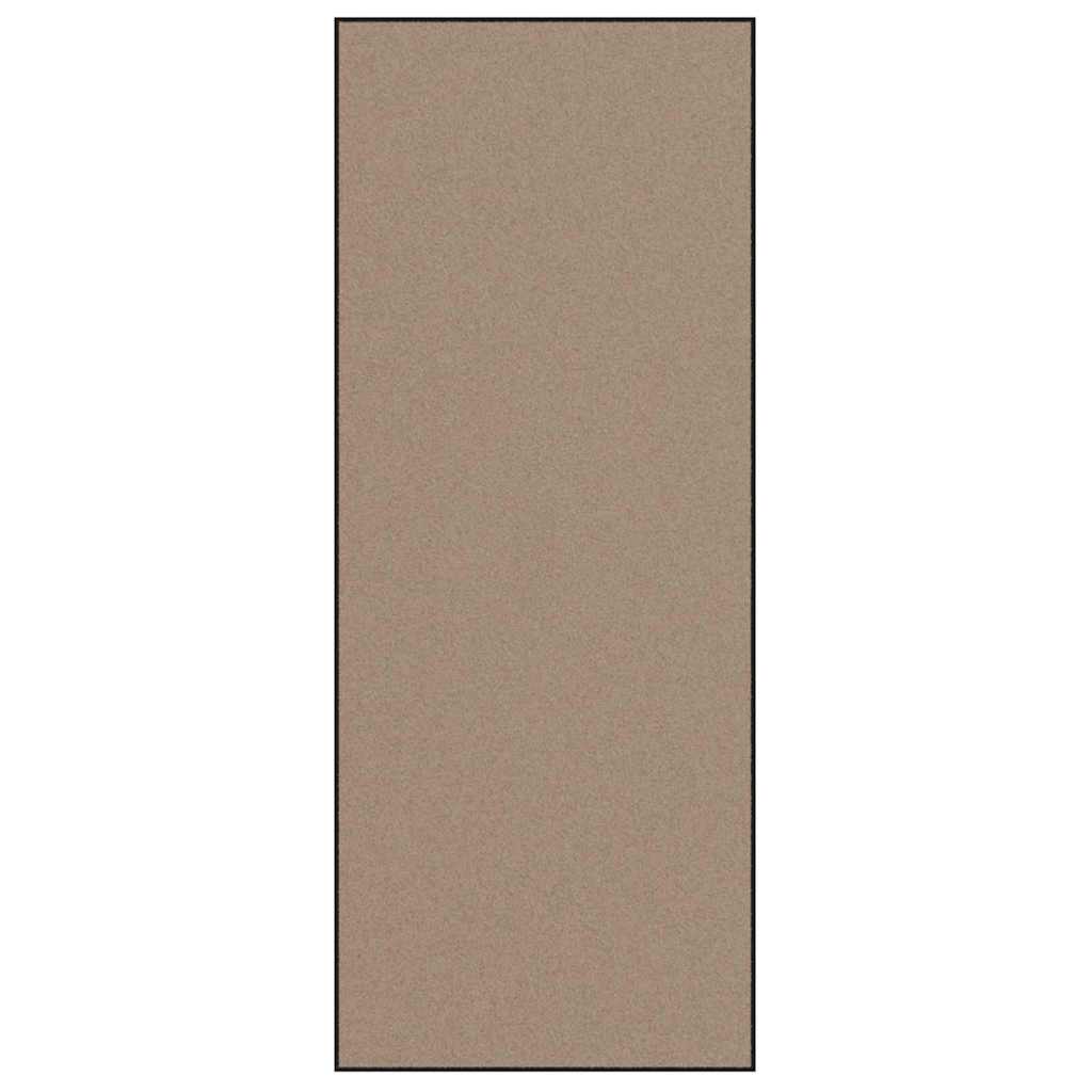 Doormat Beige and Black 120 x 300 cm 100% Polyamide