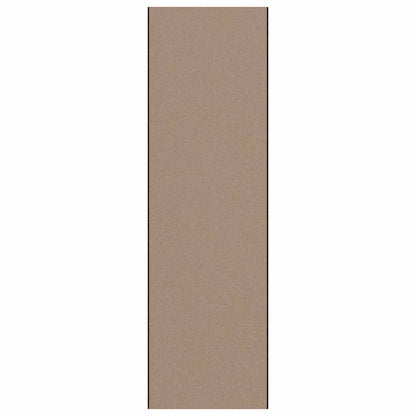 Doormat Beige and Black 120 x 400 cm 100% Polyamide