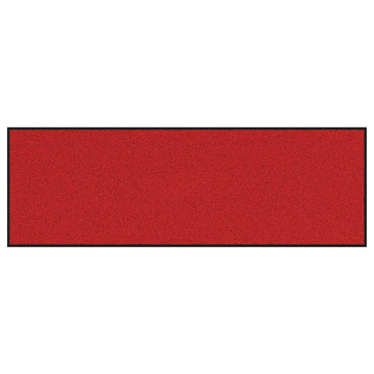 Doormat Red and Black 60 x 180 cm 100% Polyamide