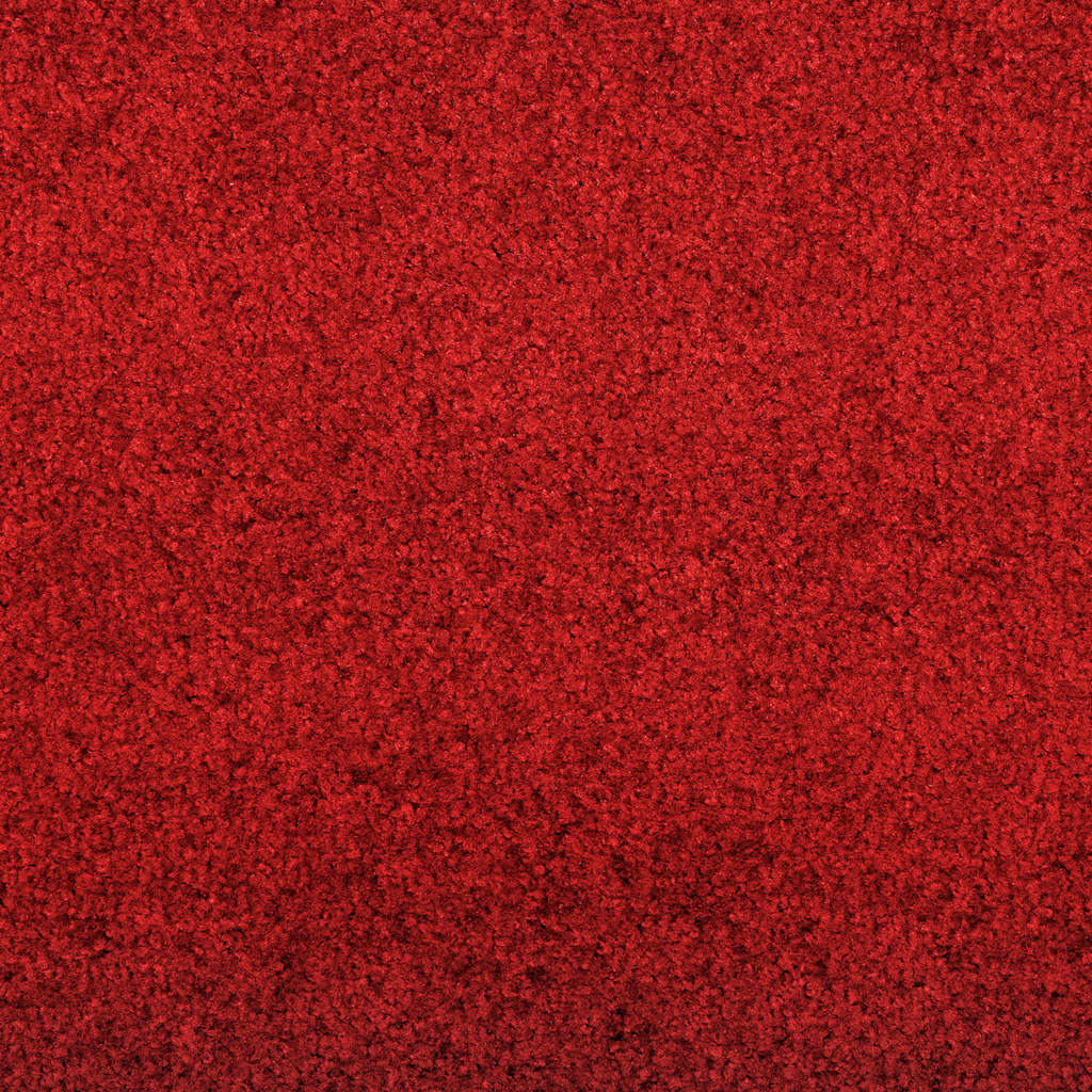 Doormat Red and Black 90 x 150 cm 100% Polyamide