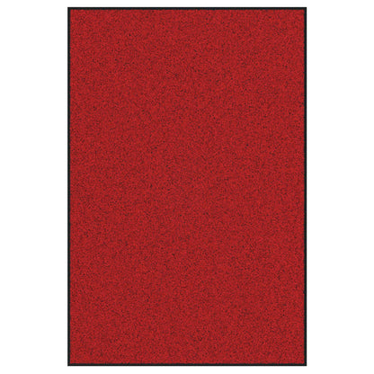 Doormat Red and Black 120 x 180 cm 100% Polyamide
