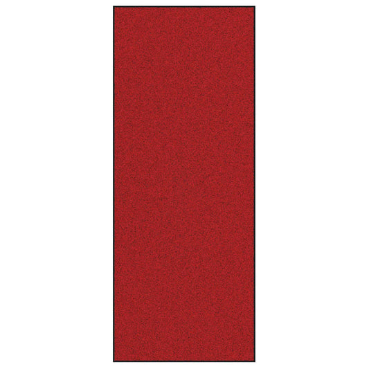Doormat Red and Black 120 x 300 cm 100% Polyamide