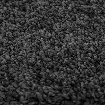 Anti-slip Shaggy Rug Dark grey 200 x 200 cm PP