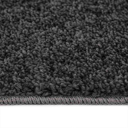 Anti-slip Shaggy Rug Dark grey 200 x 200 cm PP