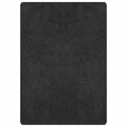 Anti-slip Shaggy Rug Dark Grey 240 x 340 cm PP