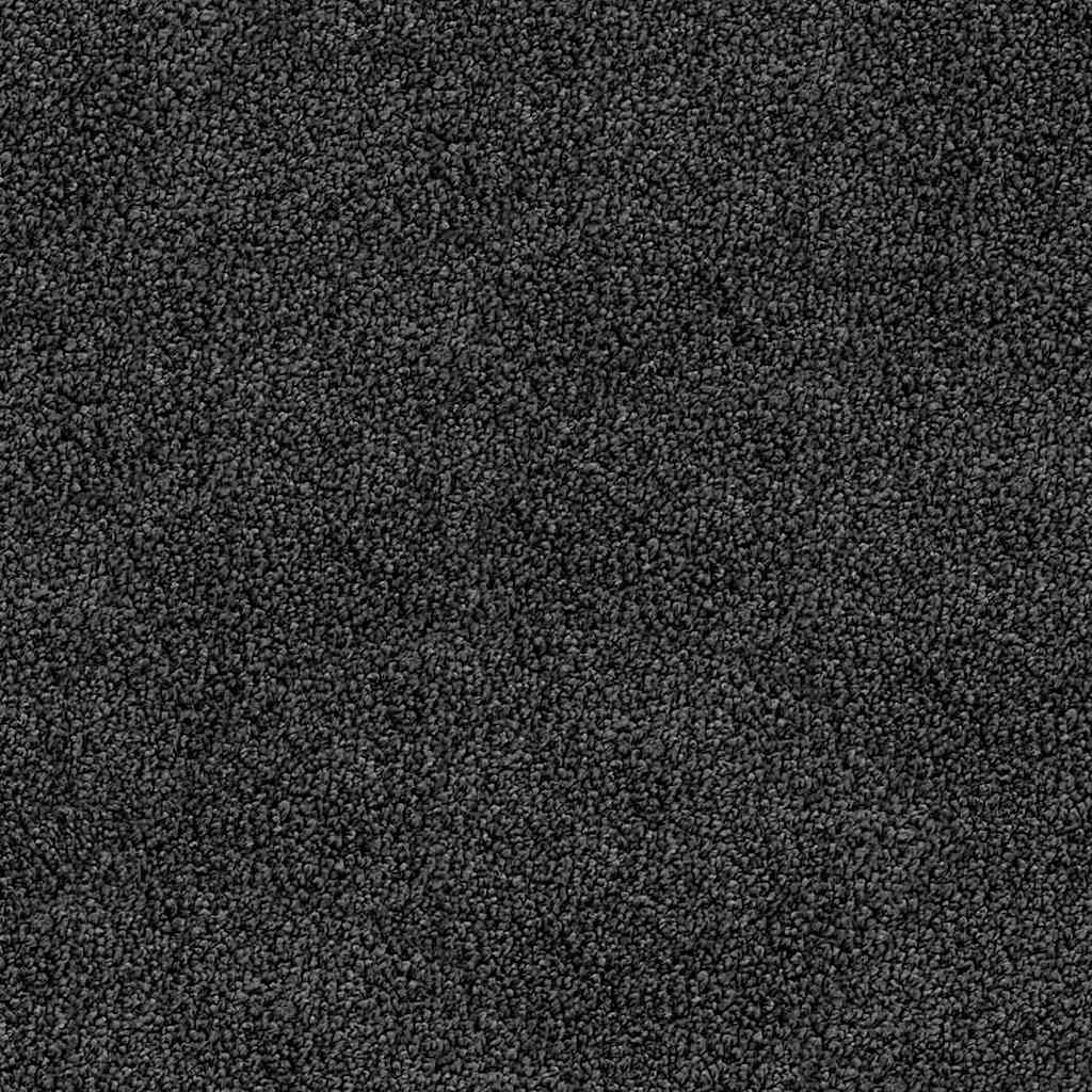 Anti-slip Shaggy Rug Dark grey 120 x 120 cm PP