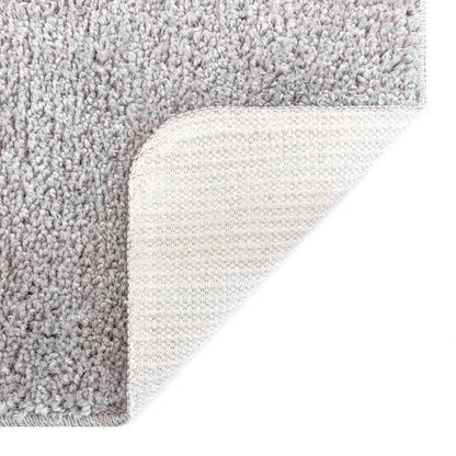 Anti-slip Shaggy Rug Grey 160 x 160 cm PP