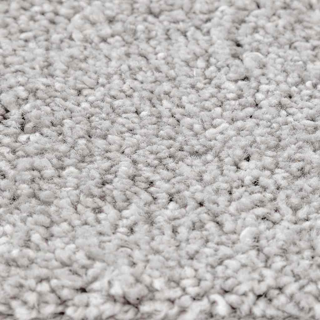 Anti-slip Shaggy Rug Grey 160 x 160 cm PP