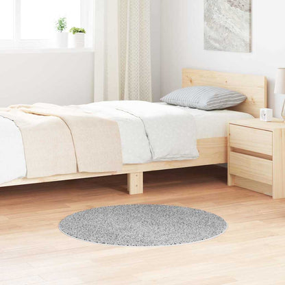 Anti-slip Shaggy Rug Grey 90 x 90 cm PP