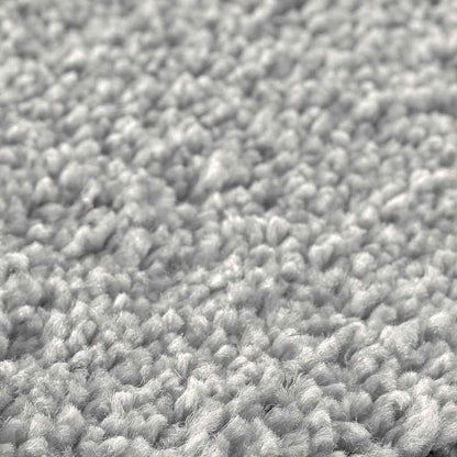 Anti-slip Shaggy Rug Grey 160 x 160 cm PP