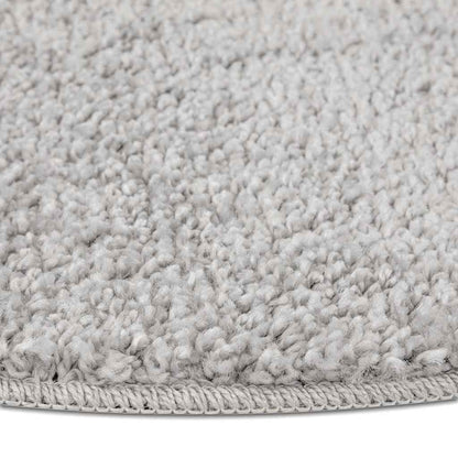 Anti-slip Shaggy Rug Grey 160 x 160 cm PP