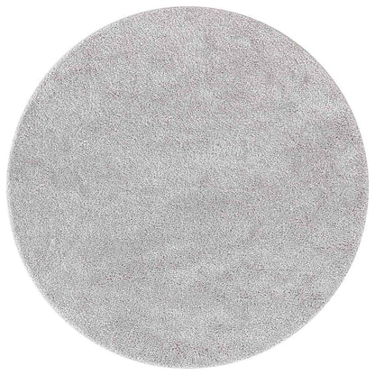 Anti-slip Shaggy Rug Grey 160 x 160 cm PP