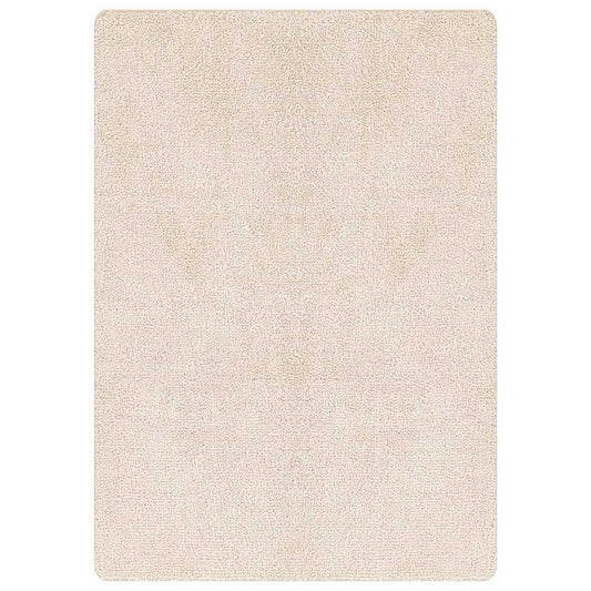 Anti-slip Shaggy Rug Cream 240 x 340 cm PP