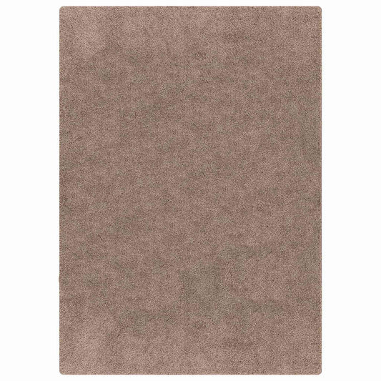 Anti-slip Shaggy Rug Brown 160 x 230 cm PP