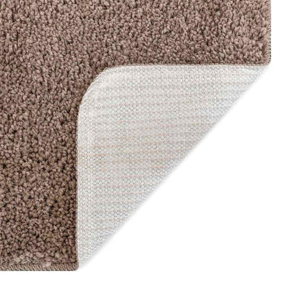 Anti-slip Shaggy Rug Brown 240 x 340 cm PP