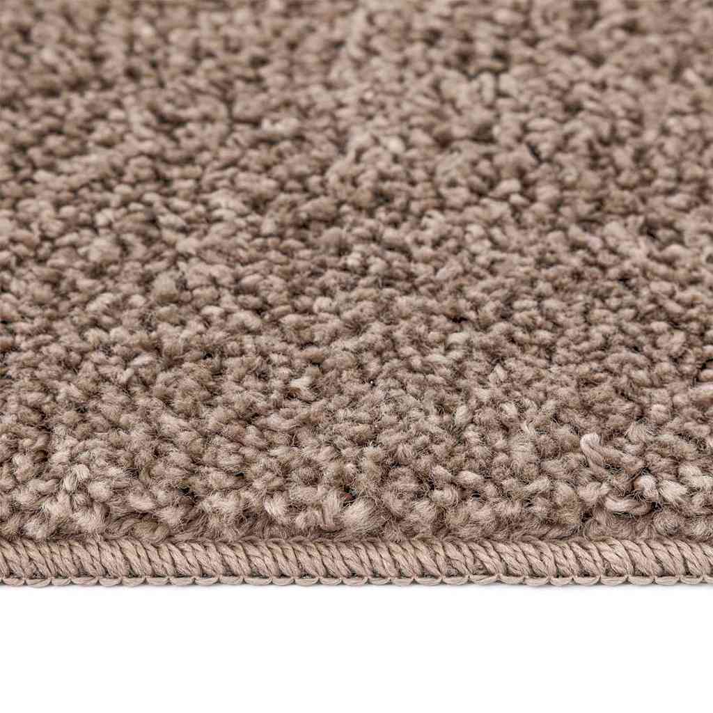 Anti-slip Shaggy Rug Brown 240 x 340 cm PP
