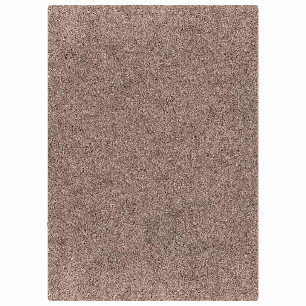 Anti-slip Shaggy Rug Brown 240 x 340 cm PP