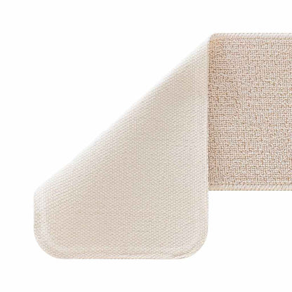 Anti-slip Stair Mats Latex backing 15 pcs Cream 60 x 25 cm PP