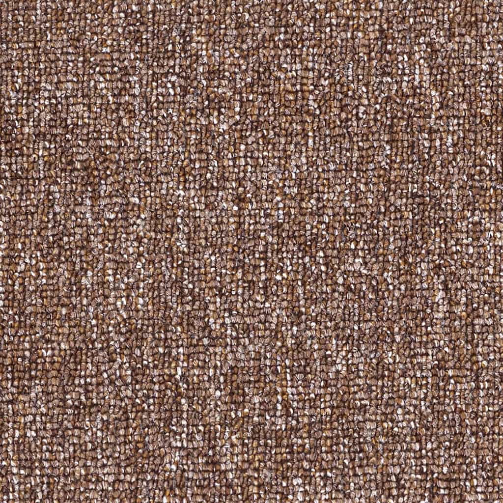 Anti-slip Stair Mats Latex backing 15 pcs Brown 60 x 25 cm PP
