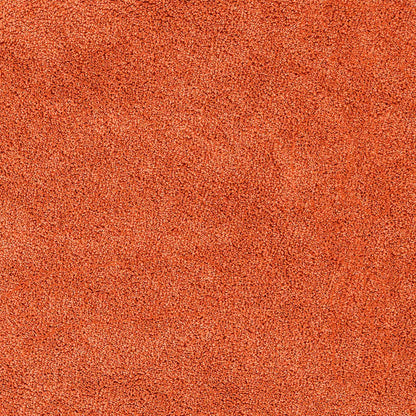 Anti-slip Bath Mat with Toilet Cut Orange 50 x 50 cm PP