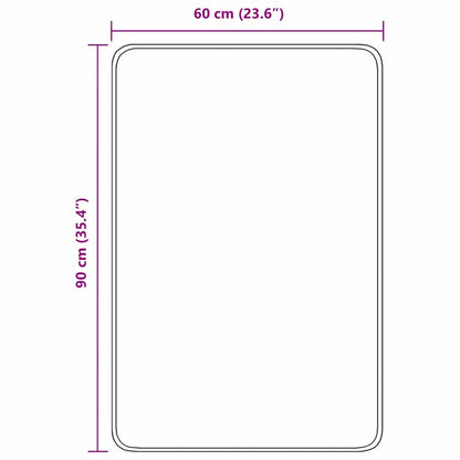 Anti-slip Bath Mat Cream 60 x 90 cm PP