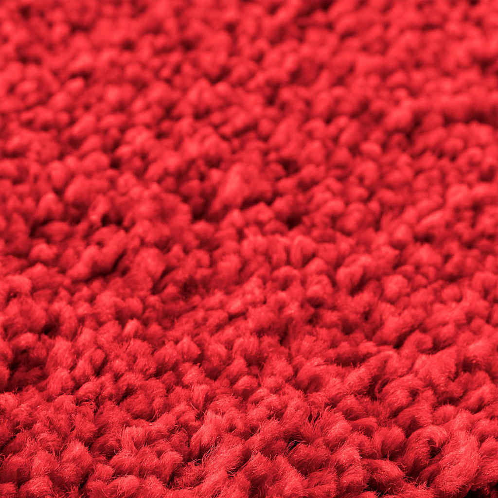 Anti-slip Bath Mat Red 60 x 90 cm PP