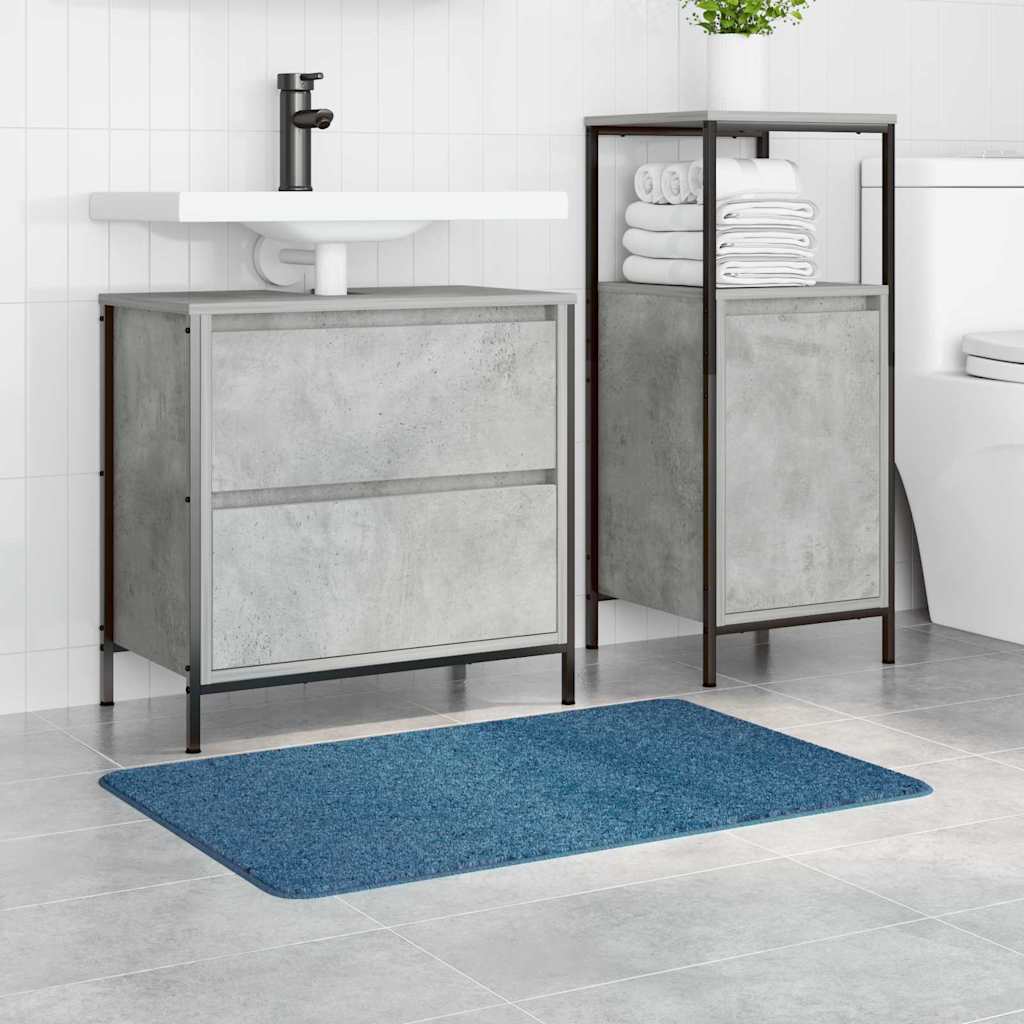 Anti-slip Bath Mat Blue 60 x 90 cm PP