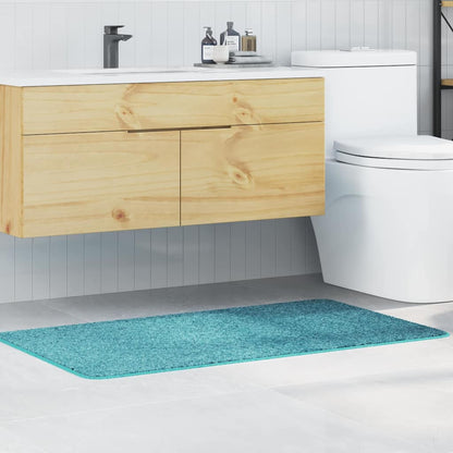 Anti-slip Bath Mat Turquoise 70 x 120 cm PP