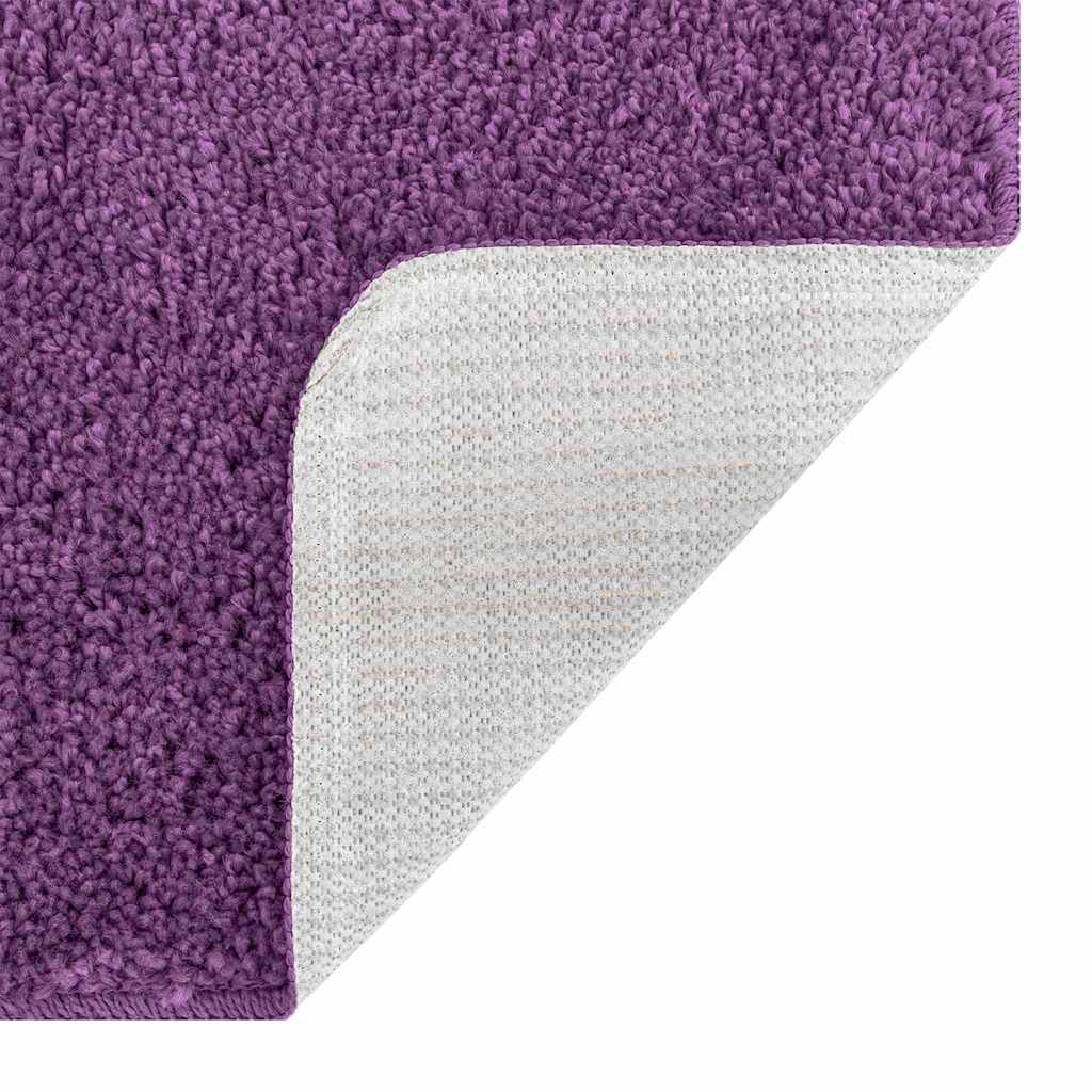 Anti-slip Bath Mat Purple 70 x 120 cm PP
