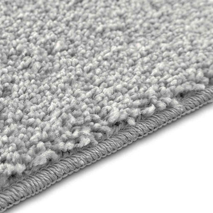 Anti-slip Bath Mat Set 2 pcs Grey PP